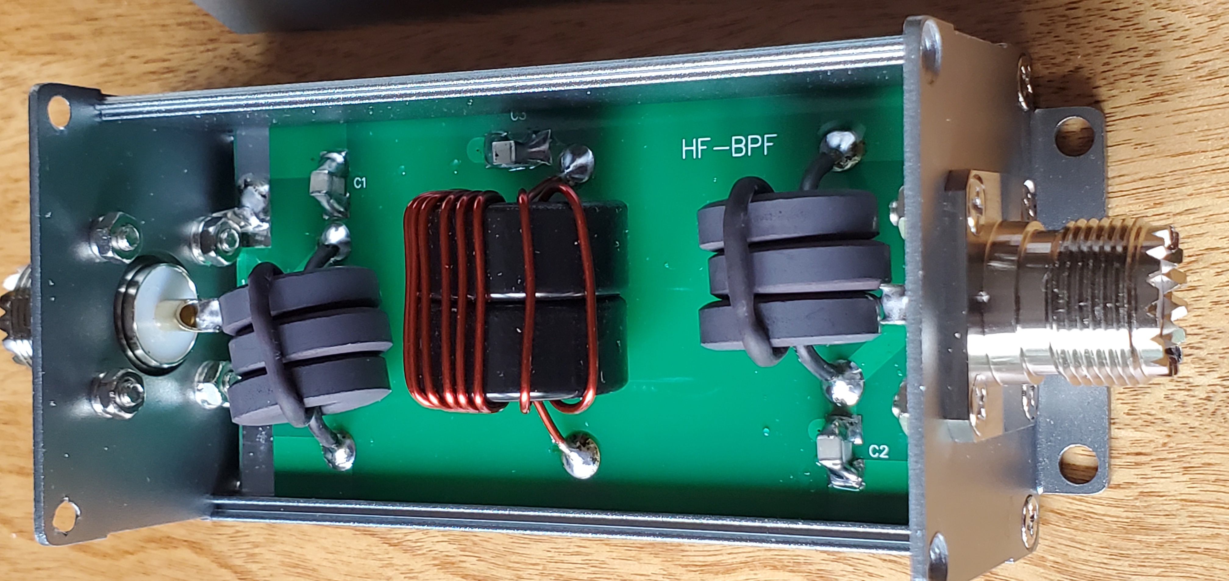 15m Band Pass Filter - inside view 2